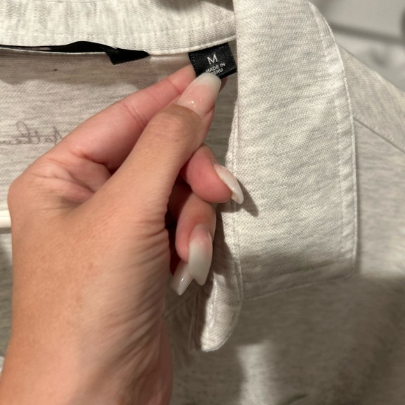 Travis Mathew Light Gray Polo Shirt - Picture 3 of 5